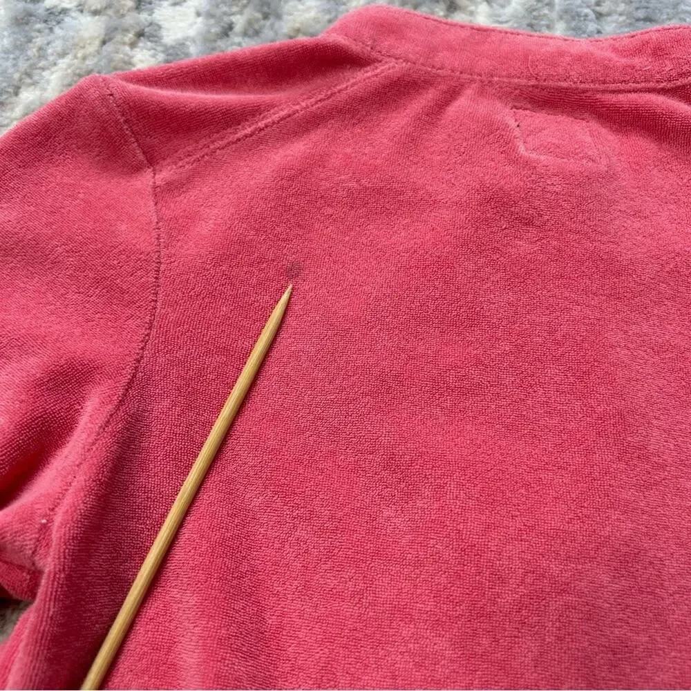 Y2K Baby Gap Terry Cloth Pink Zip Jacket 3 Toddler 2004